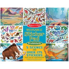 Melissa & Doug Reusable Sticker Pad- Prehistoric