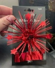 Ribbon & Bow, 4.9' - Red