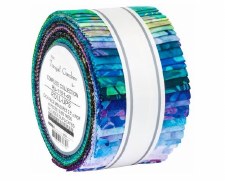Pre-Cut Roll-Up, 2.5" Strips 40 Pc - Tranquil Gardens