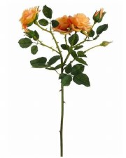 Allstate Floral Two Tone Rose Wild Garden Rose Spray, 26 in.