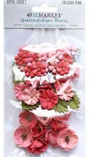 Royal Posies Paper Flowers - Passion Pink