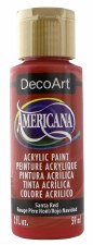 Americana Acrylic Paint, 2oz- Reds: Santa Red