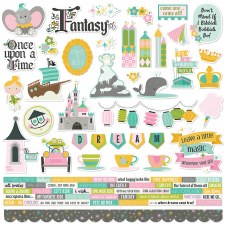 Say Cheese Fantasy At the Park Sticker Sheet