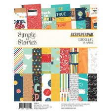 School Life 6x8 Paper Pad