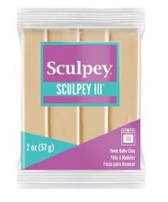 Sculpey III Polymer Clay - Tan