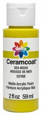 Delta Ceramcoat Acrylic Paint, 2oz Greens:Sea Moss