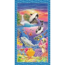 Animals Fabric Panel- Sea World