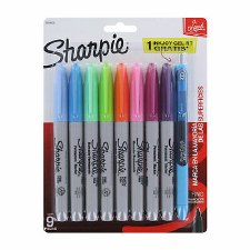 Sharpie 8ct Pack + Bonus InkJoy Pen