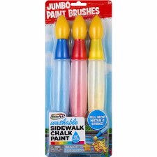 RoseArt Jumbo Sidewalk Chalk Brushes