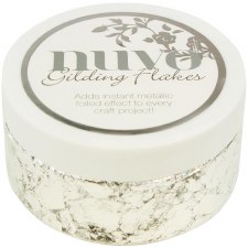Nuvo Gilding Flakes- Silver Bullion