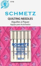 Schmetz Universal Quilting Needles, 5ct- 90/14