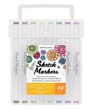 Sketch Dual Tip Markers, 48 Pc - Assorted