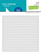 6"x6" Stencils- Skinny Stripes 2pk