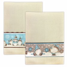 Sn'Gnomies Towel Kit, 2ct- Cream