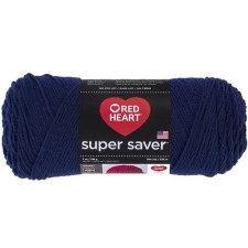 Red Heart Super Saver Yarn- Soft Navy