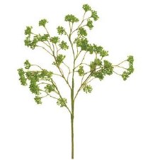 Soft Plastic Sedum Spray, 16" - Green