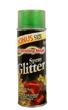 Decorating Magic Spray Glitter, 6 oz - Green