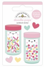 Made With Love Stickers- Doodle-Pops: Sprinkle Shoppe