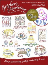Stitcher's Revolution Embroidery Transfer Pattern- Sweet Treats