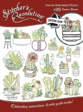 Stitcher's Revolution Embroidery Transfer Pattern- Desert Bloom