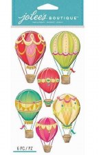 Jolee's Dimensional Stickers - Hot Air Balloons