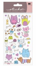 Sticko Stickers- Cats And Dogs