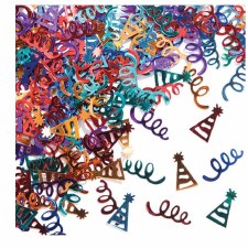 Streamers & Hats Foil Confetti