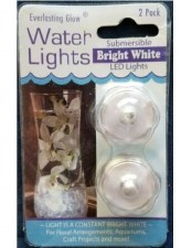 Battery Powered Submersible LED Tea Lights - 2Pk
