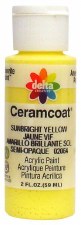Delta Ceramcoat Acrylic Paint, 2oz- Yellows: Sunburnt Yellow