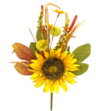 Sunflower Pom Pom Pick
