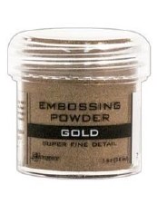Embossing Powder- Gold Super Fine Detail