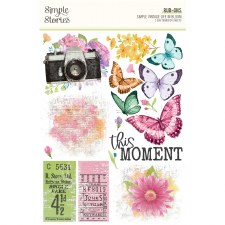 Simple Vintage Life in Bloom Rub-Ons