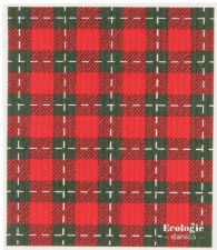 Swedish Dishcloth - Tartan