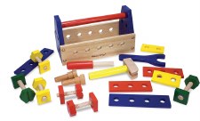 Melissa & Doug Wooden Toy- Take Along Tool Kit