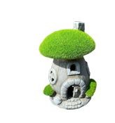 Terracotta Moss Mushroom - 9.25"