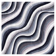 108" Terrain Wave Bolted Fabric - Gray