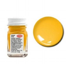 Testors Enamel Paint, 1/4 oz - Yellow