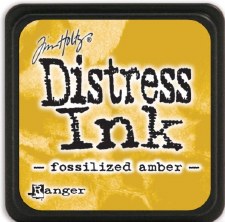Tim Holtz Distress ink Mini Pad - Fosilized Amber
