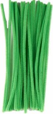 Touch Of Nature Chenille Stems, 12" - 25pc - Kelly Green
