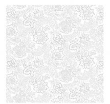 108" Touch Of White - Floral