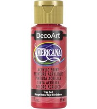 Americana Acrylic Paint, 2oz- Reds: True Red