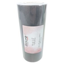 6" Tulle Roll, 25 yards- Grey