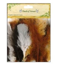 Turkey Flat Feathers - Natural