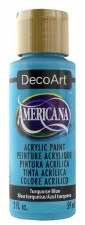Americana Acrylic Paint, 2oz- Blues: Turquoise Blue