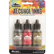 Ranger Alcohol Ink 3 Pack- Tuscan Garden