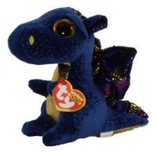 Ty Beanie Boos - Saffire The Blue Dragon