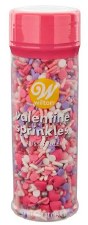 Valentine Sprinkle Mix, 4oz- Pink & Purple