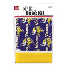Pillowcase Kit- Minnesota Vikings