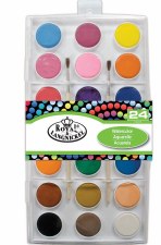 Watercolor Cake Set - 24 Pc Set