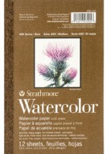 Strathmore 400 Series 5.5" x 8.5" Watercolor Pad - 12 Sheets
